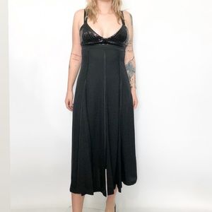 Grey by Jason Wu black sequin bustier maxi dress